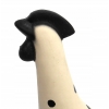 ZABAWKA GUMOWA PSA PISZCZAŁKA KURA SZARPAK 19CM