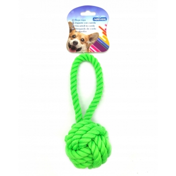 ZABAWKA PSA SZNUR WĘZEŁ SUPEŁ SZARPAK GRYZAK 18CM