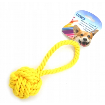 ZABAWKA PSA SZNUR WĘZEŁ SUPEŁ SZARPAK GRYZAK 18CM