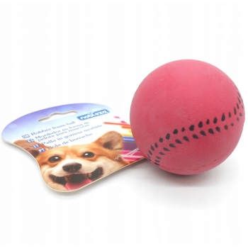 ZABAWKA PIŁKA PIANKOWA DLA PSA KOTA BASEBALL 5 CM