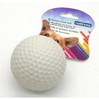ZABAWKA PIŁKA PIANKOWA DLA PSA KOTA GOLFOWA 6 CM