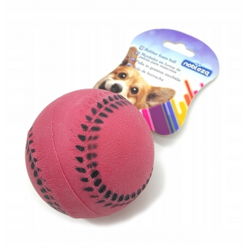 ZABAWKA PIŁKA PIANKOWA DLA PSA KOTA BASEBALL 9 CM