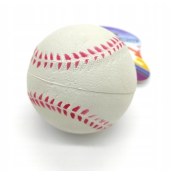 ZABAWKA PIŁKA PIANKOWA DLA PSA KOTA BASEBALL 7 CM
