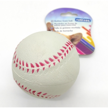 ZABAWKA PIŁKA PIANKOWA DLA PSA KOTA BASEBALL 7 CM