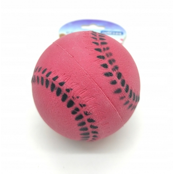 ZABAWKA PIŁKA PIANKOWA DLA PSA KOTA BASEBALL 7 CM