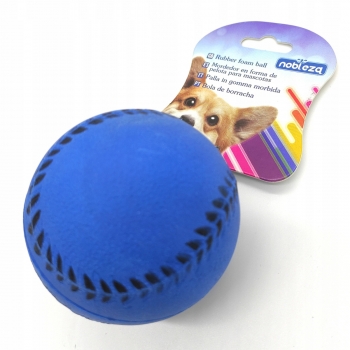 ZABAWKA PIŁKA PIANKOWA DLA PSA KOTA BASEBALL 6CM