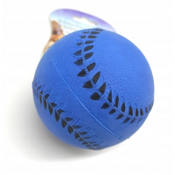 ZABAWKA PIŁKA PIANKOWA DLA PSA KOTA BASEBALL 6CM