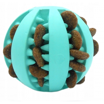 ZABAWKA PIŁKA DENTA FUN CZYŚCI ZĘBY PSA MIĘTA 7CM