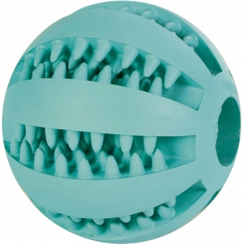 ZABAWKA PIŁKA DENTA FUN CZYŚCI ZĘBY PSA MIĘTA 7CM