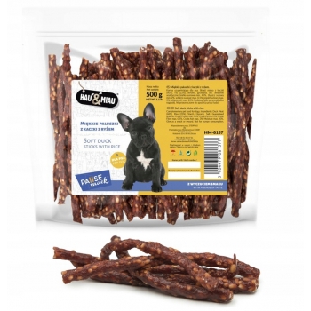 PAUSESNACK PRZYSMAK PSA PALUSZKI KACZKA RYŻ 500G