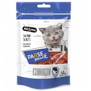PAUSESNACK PRZYSMAK KOTA MAŁE KAWAŁKI ŁOSOSIA 60G