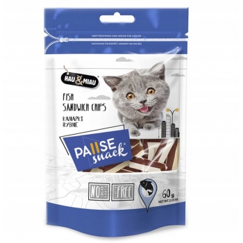 PAUSESNACK PRZYSMAK KOTA KANAPKI RYBNE DORSZ 60G