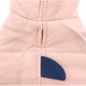 BLUZA Z KAPTUREM DINOZAUR RÓŻOWO-GRANATOWA M