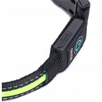 OBROŻA ŚWIECĄCA LED ŁADOWANA USB DLA PSA 41-51CM