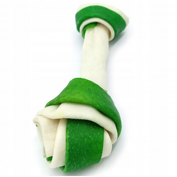 KOŚĆ WIĄZANA BIAŁA CHLOROFIL NATURALNY GRYZAK 16CM