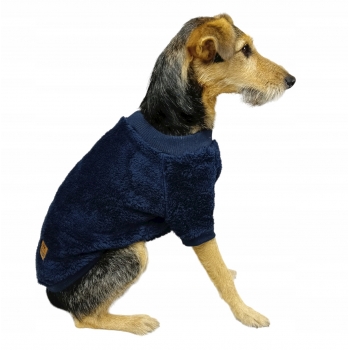 CIEPŁE UBRANIE SWETER MIĘKKI POLAR DLA PSA XL 40CM