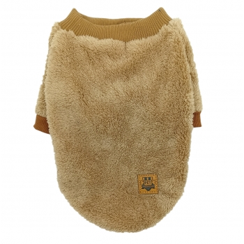 CIEPŁE UBRANIE MIĘKKI DUŻY POLAR DLA PSA XXL 45CM