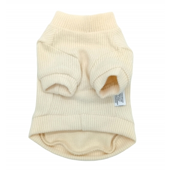 UBRANKO CIEPŁA MIĘKKA BLUZA W PRĄŻKI PSA L 35CM