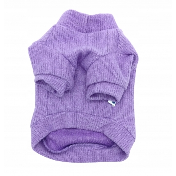 UBRANKO CIEPŁA MIĘKKA BLUZA W PRĄŻKI PSA L 35CM