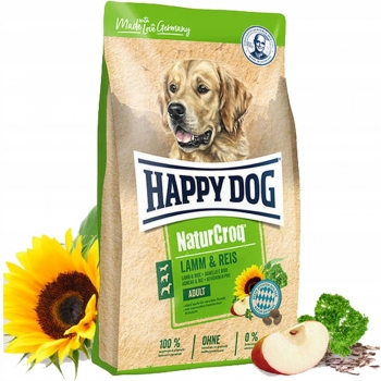 HAPPY DOG KARMA SUCHA ADULT JAGNIĘCINA RYŻ 15KG