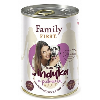 KARMA MOKRA FAMILY FIRST MIX SMAKÓW 12 x 400g