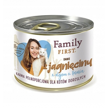 KARMA MOKRA dla kota DANIE Z JAGNIĘCINĄ 200G
