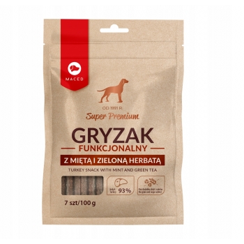 PRZYSMAK GRYZAK Z MIĘTĄ I ZIELONĄ HERBATĄ dla PSA
