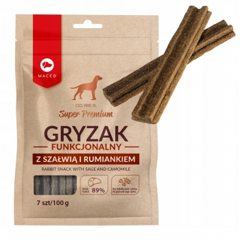 PRZYSMAK GRYZAK Z SZAŁWIĄ I RUMIANKIEM dla PSA