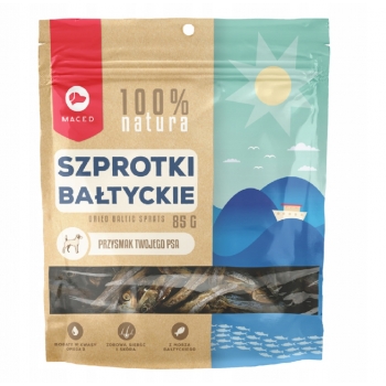 PRZYSMAK GRYZAK PSA SUSZONE SZPROTKI BAŁTYCKIE 85G