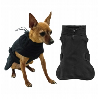 UBRANIE MIĘKKA BLUZA DRESOWA NA RZEP PSA XS 20 CM