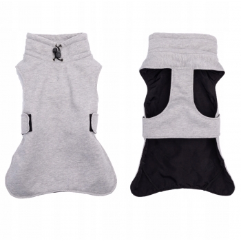 UBRANIE MIĘKKA BLUZA DRESOWA NA RZEP PSA L 35CM