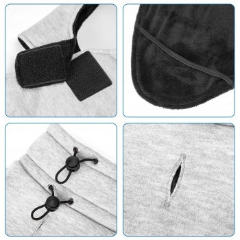 UBRANIE MIĘKKA BLUZA DRESOWA NA RZEP PSA L 35CM