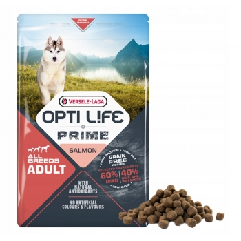 BEZZBOŻOWA SUCHA KARMA PSA OPTI LIFE ŁOSOŚ 2,5KG