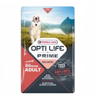 BEZZBOŻOWA SUCHA KARMA PSA OPTI LIFE ŁOSOŚ 2,5KG