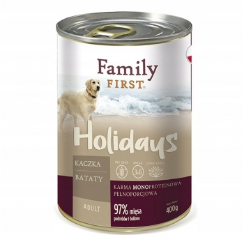 KARMA MOKRA FAMILY FIRST kaczka bataty adult 400g