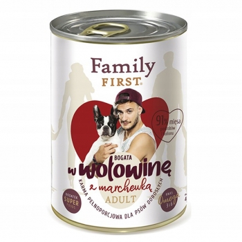 KARMA MOKRA FAMILY FIRST bogata w wołowinę 400g