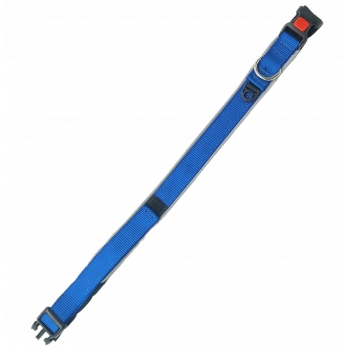 OBROŻA dla PSA REGULOWANA TAŚMOWA ODBLASK 28-33CM