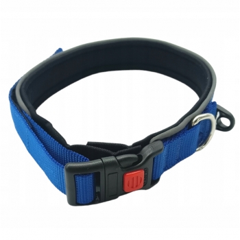 OBROŻA dla PSA REGULOWANA TAŚMOWA ODBLASK 40-47CM