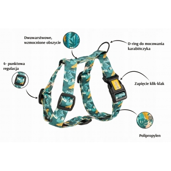 SZELKI PSA GUARD DWUPASKOWE REGULOWANE S 24-45 CM