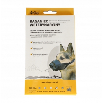 KAGANIEC WETERYNARYJNY / NYLONOWY DLA PSA 13-16 CM