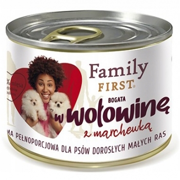 KARMA MOKRA PSA BOGATA W WOŁOWINĘ MAŁE RASY 200G