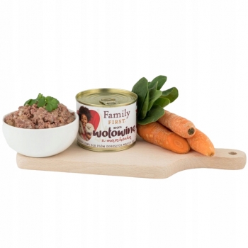 KARMA MOKRA PSA BOGATA W WOŁOWINĘ MAŁE RASY 200G