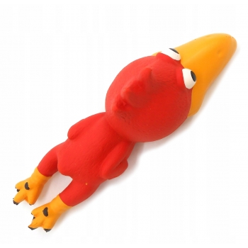 ZABAWKA GUMOWA PISZCZAŁKA PSA GRYZAK TUKAN 24CM