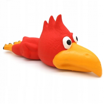 ZABAWKA GUMOWA PISZCZAŁKA PSA GRYZAK TUKAN 24CM
