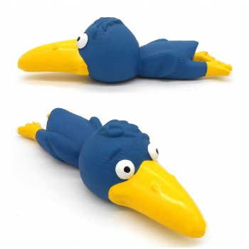 ZABAWKA GUMOWA PISZCZAŁKA PSA GRYZAK TUKAN 24CM
