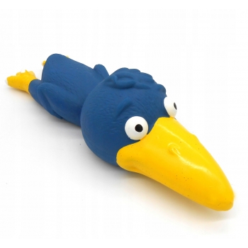 ZABAWKA GUMOWA PISZCZAŁKA PSA GRYZAK TUKAN 24CM