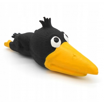 ZABAWKA GUMOWA PISZCZAŁKA PSA GRYZAK TUKAN 24CM