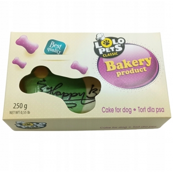 TORT URODZINOWY DLA PSA PRZYSMAK MIĘSN WARZYW 250G