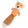 ZABAWKA PLUSZOWA LIS DLA PSA Z PISZCZAŁKĄ 35 CM