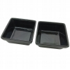 CERAMICZNE MISKI PSA NA DREWNIANYM STOJAKU 2x0,4L